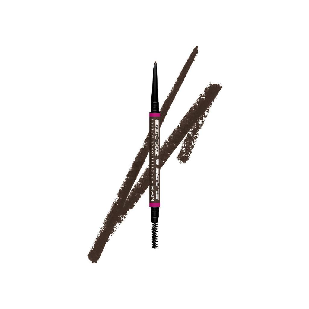 Octopus x Nyx Blade & Shade, Crayon Sourcils Double Embout, Tenue Jusqu'À 16H, Ash Blonde