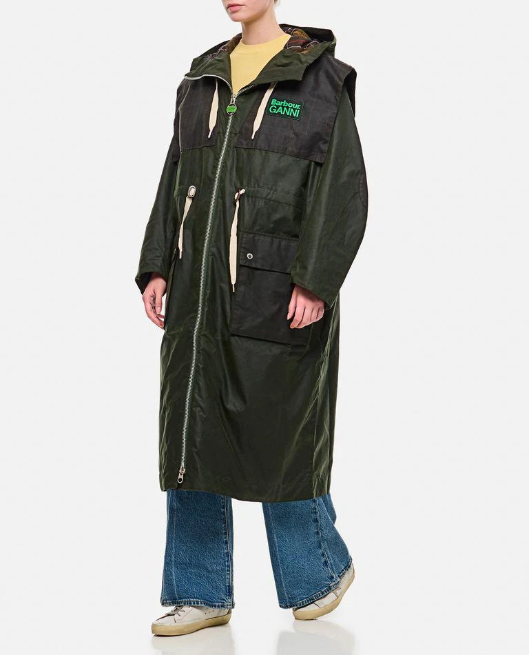 Barbour Ganni X Barbour Wax Parka 2