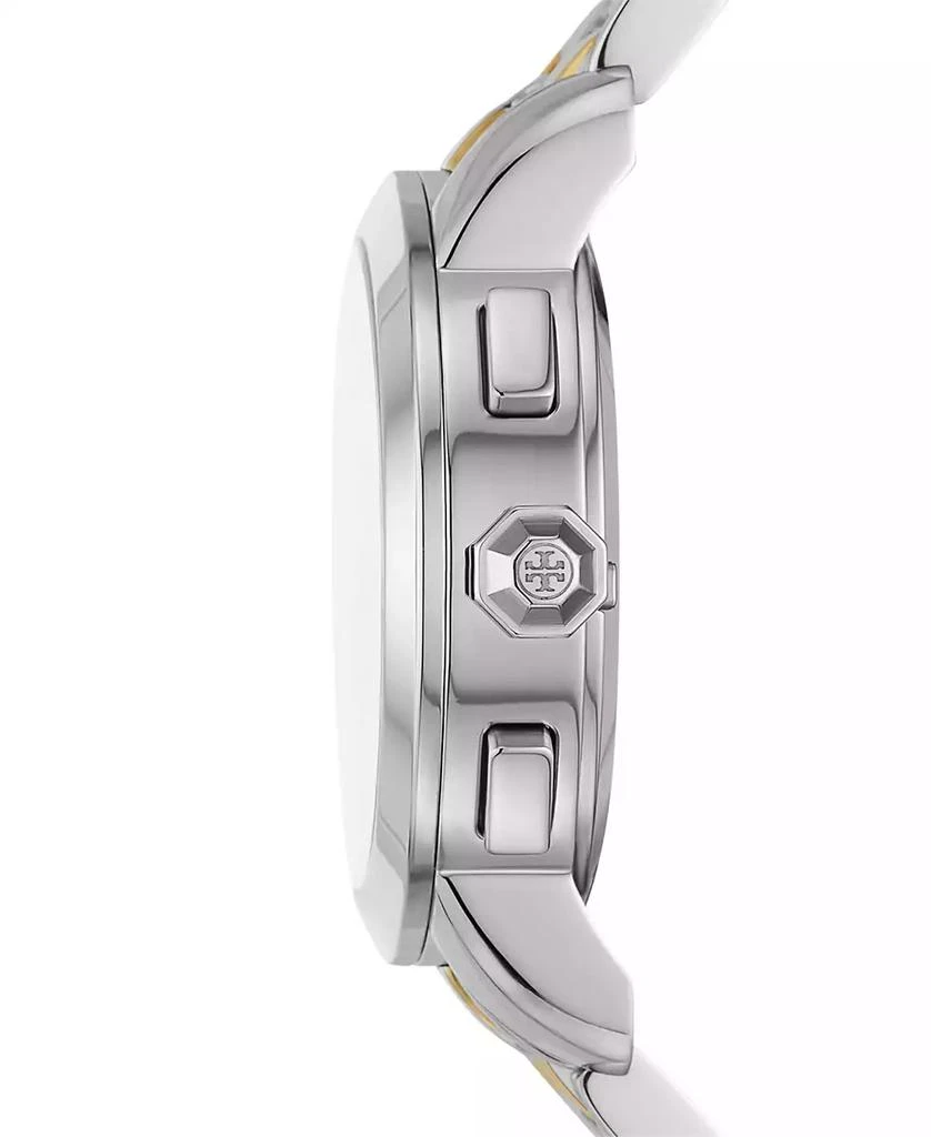 Tory Burch Women's Chronograph Two-Tone Stainless Steel Bracelet Watch 37mm 2