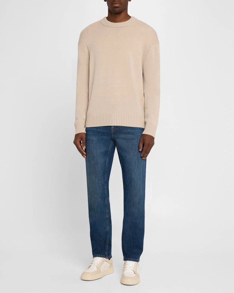 FRAME Men's Wool-Cashmere Crew Sweater 2