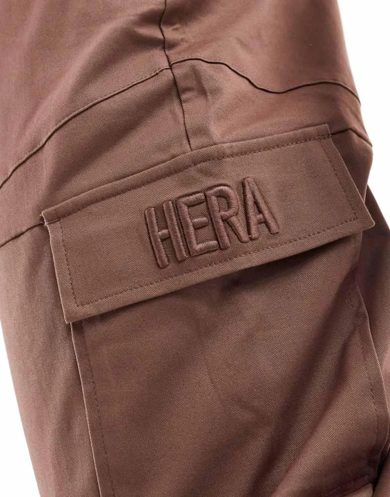 HERA Hera cargo pant in acorn brown 3