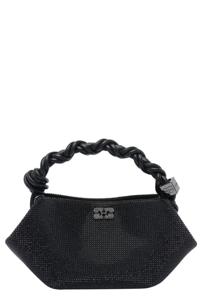 Ganni Ganni Bou Embellished Mini Tote Bag 1