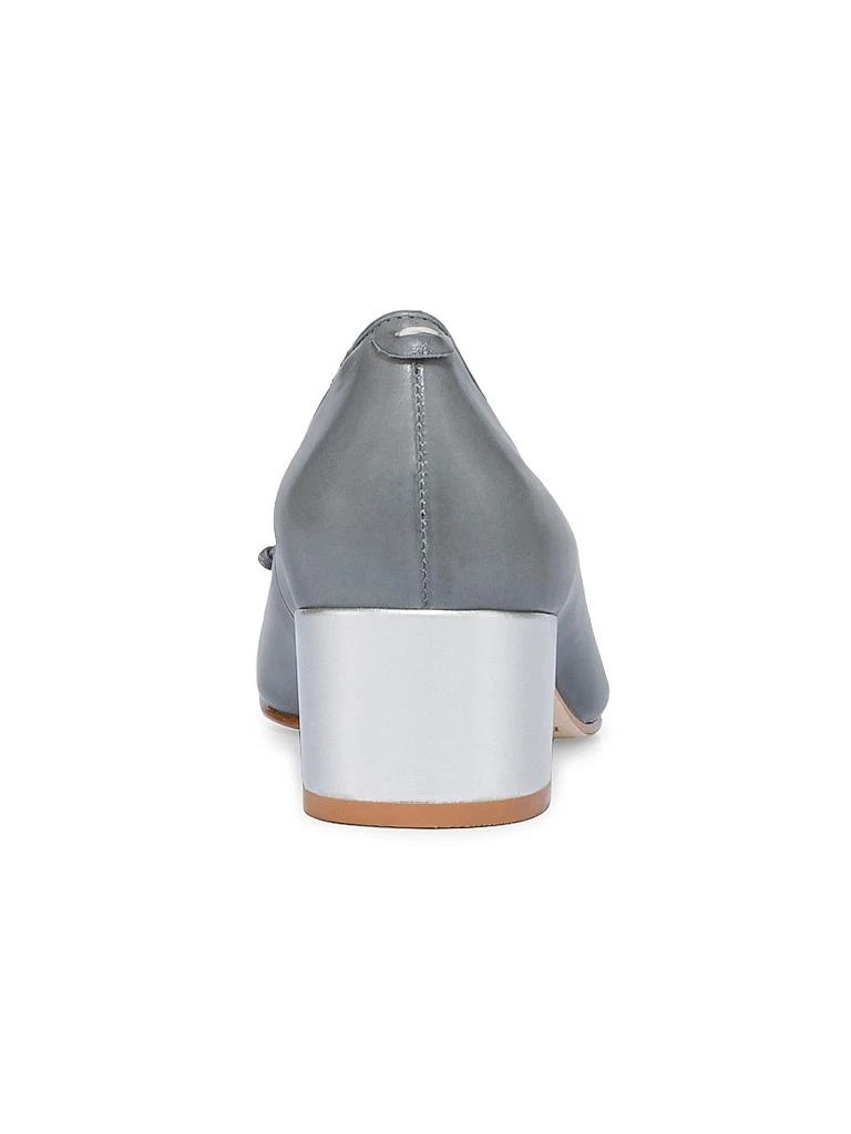 Bernardo Marisol Leather Cap-Toe Pumps 5