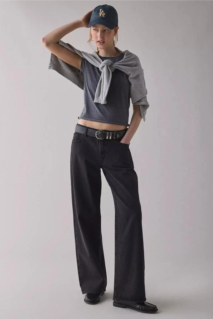 BDG BDG Binx Raw-Edge Cropped Baby Tee 3