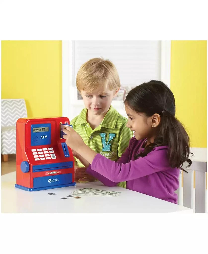AreYouGame Learning Resources Pretend Play - Teaching Atm Bank 4