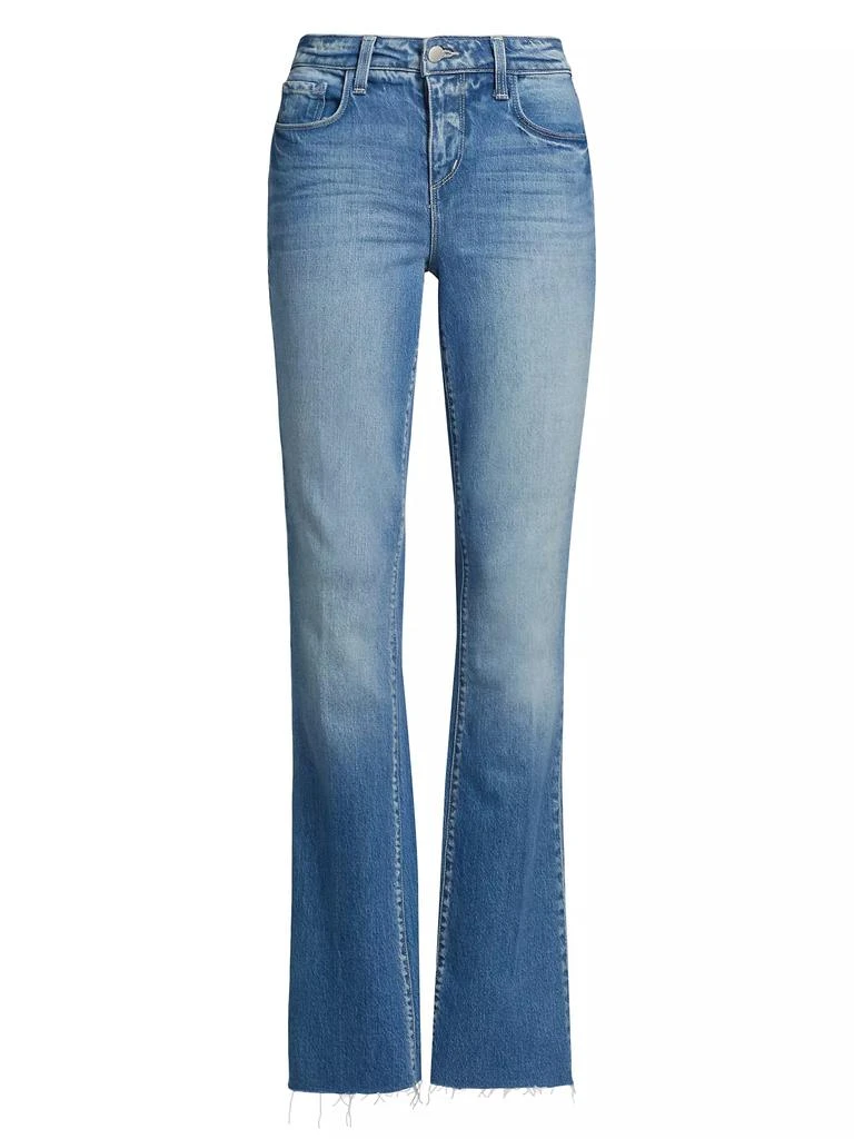 L'Agence Ruth High-Rise Straight Jeans 1