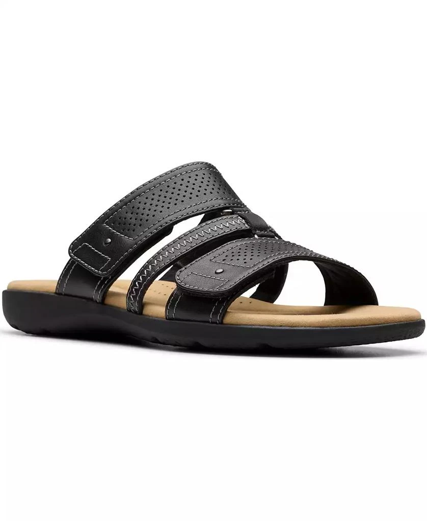 Clarks Collection Women's Elizabelle Ave Slip-On Flat Sandals 1
