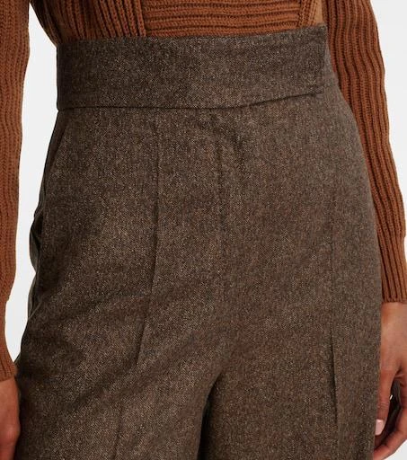 Max Mara Virgin wool straight pants 4