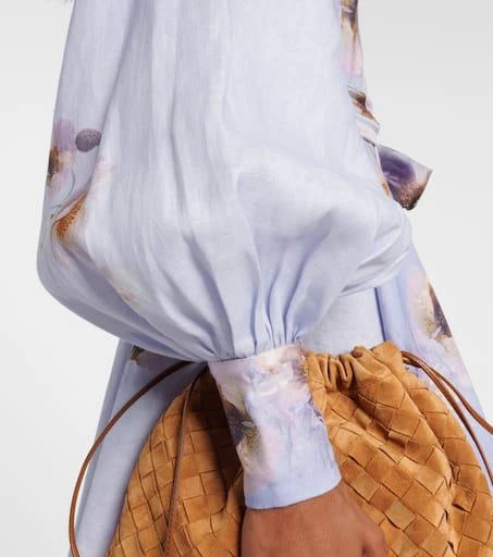 Zimmermann Hypnotic floral linen shirt dress 5