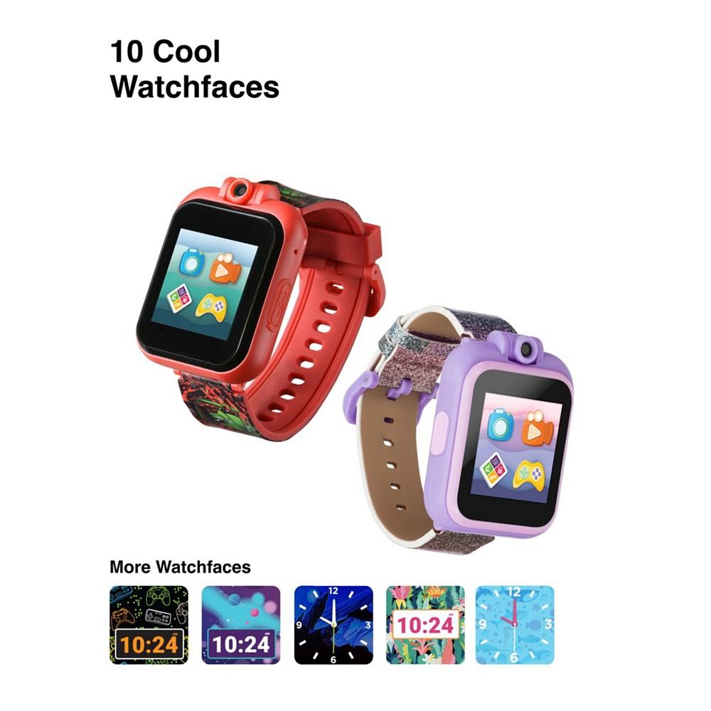 iTouch Playzoom Unisex Kids Red Silicone Strap Smartwatch 42 mm