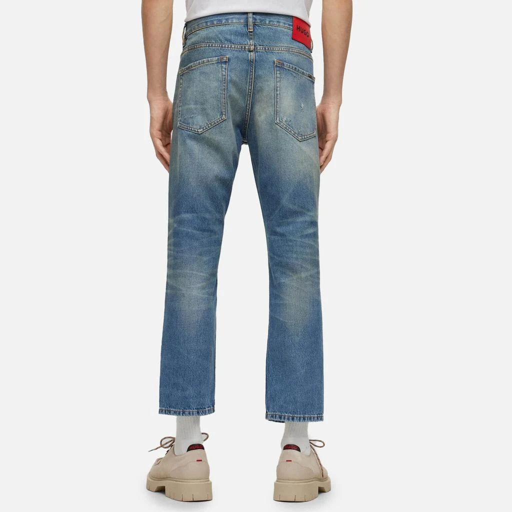 HUGO 340 Distressed Denim Straight-Leg Jeans – On Sale Now with Up