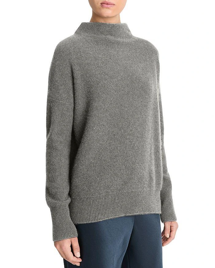 Vince Boiled Cashmere Funnel Neck Sweater 4
