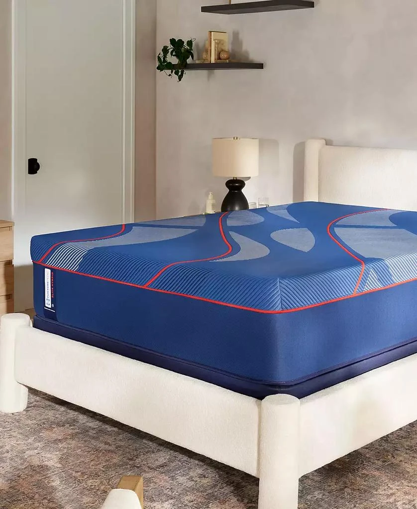Sealy Posturepedic Elite Brenham II 14" Firm Hybrid Tight Top Mattress Set - Queen Split 4