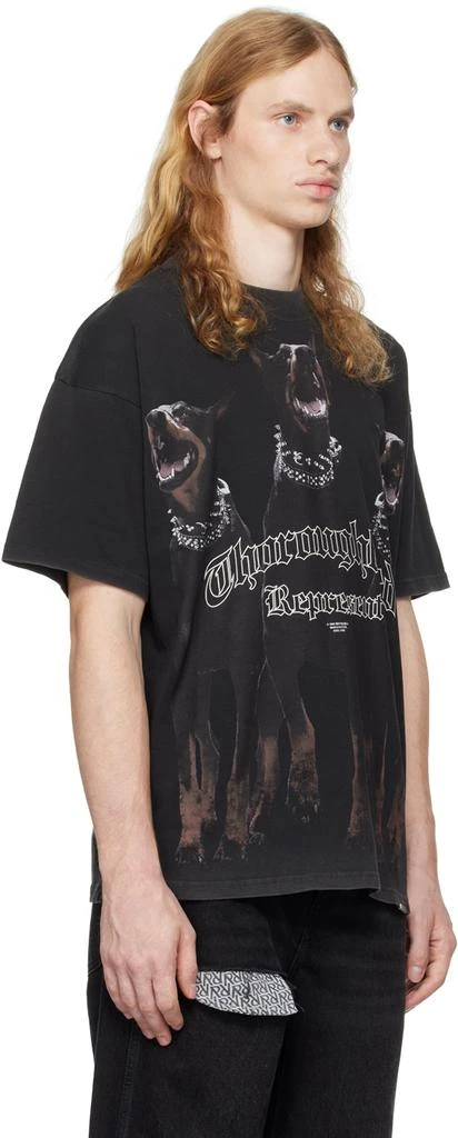 Represent Black 'Thoroughbred' T-shirt 2