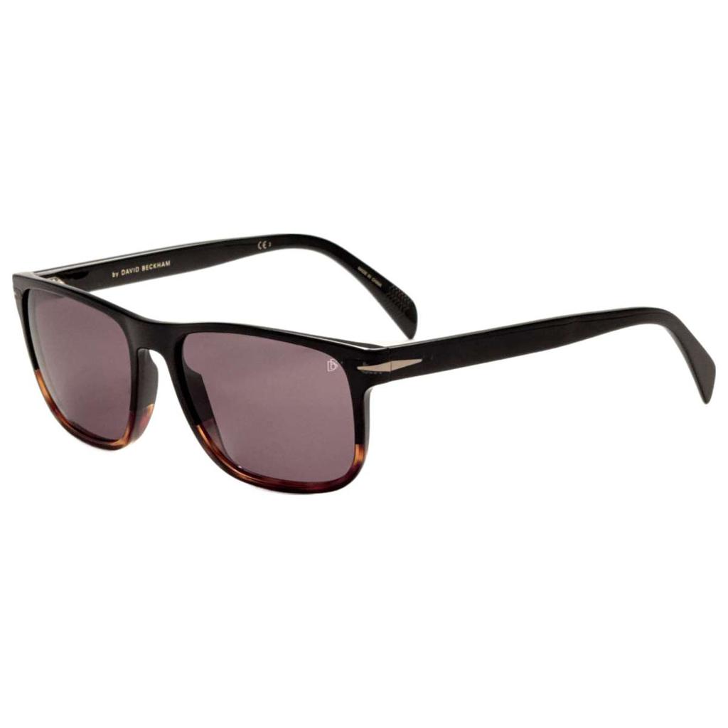 David Beckham David Beckham Men's Black Square Sunglasses