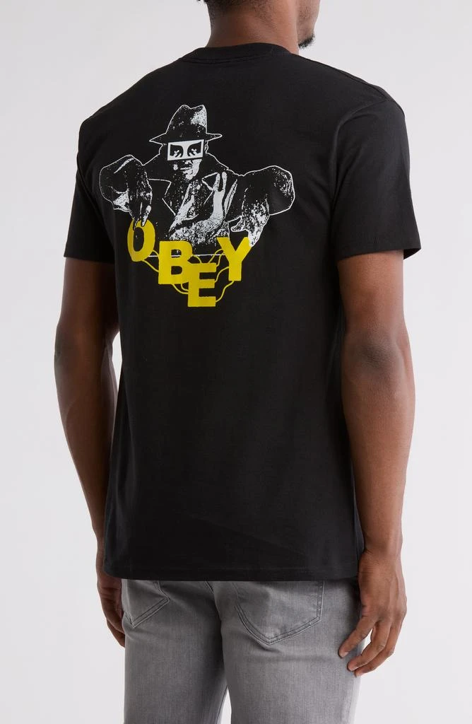 Obey Inner Power Cotton Graphic T-Shirt 2