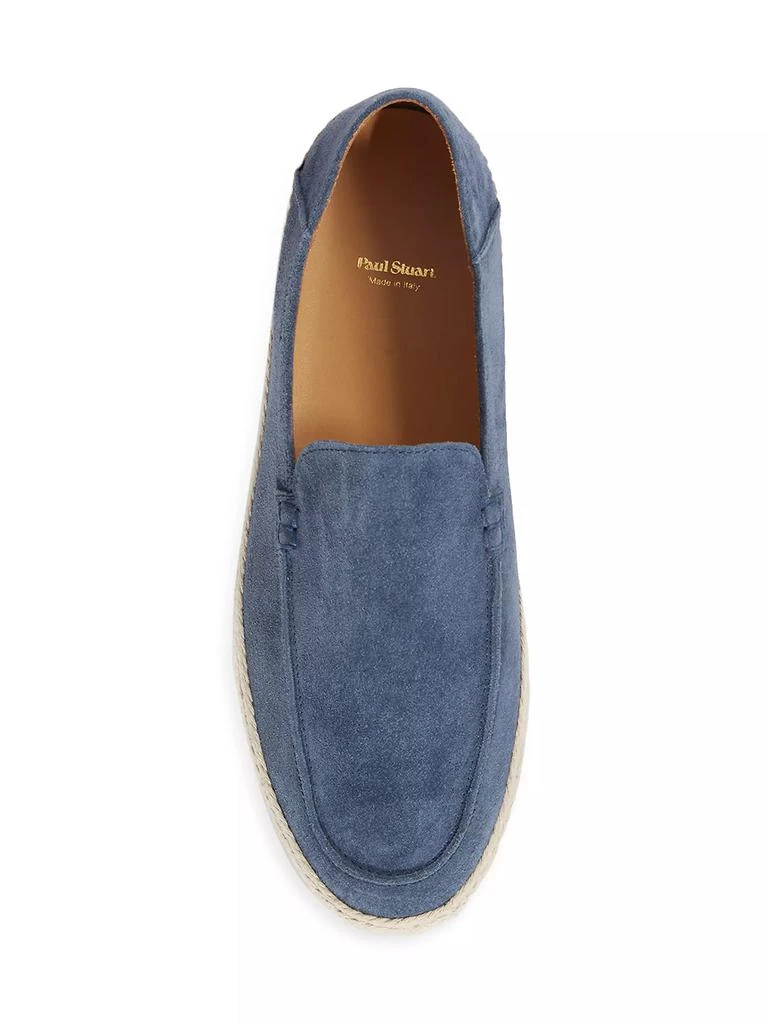 Paul Stuart St. Croix Suede Loafer Espadrilles 5