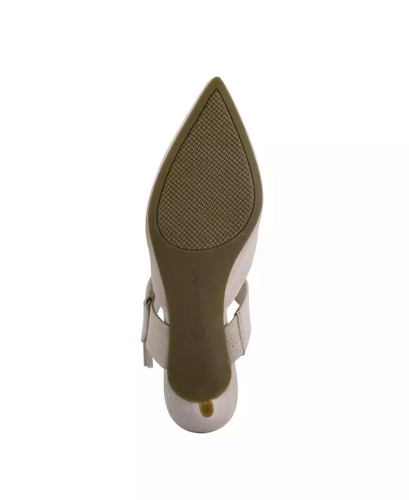 Bandolino Women's Millie Pointed Toe Kitten Heel Mules 5