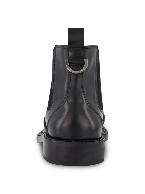 Shop White Label Leather Chelsea Boots on Sale at  display picture 1