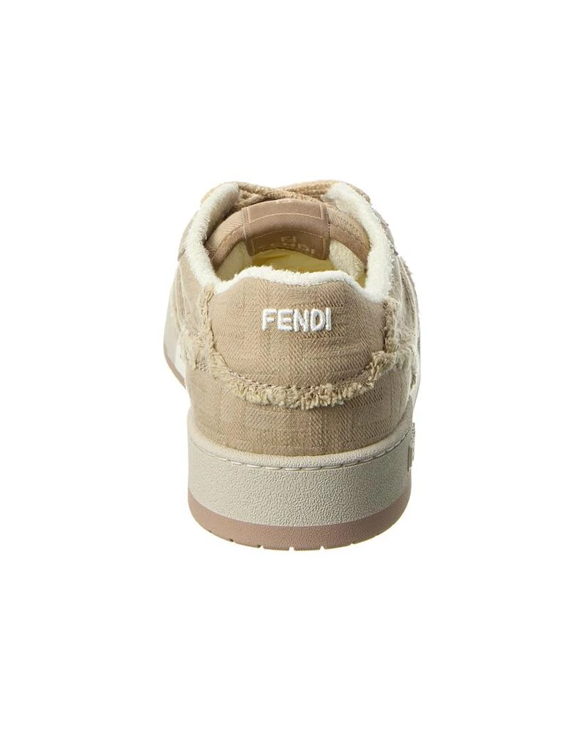 Fendi FENDI Match Jacquard Canvas Sneaker 3