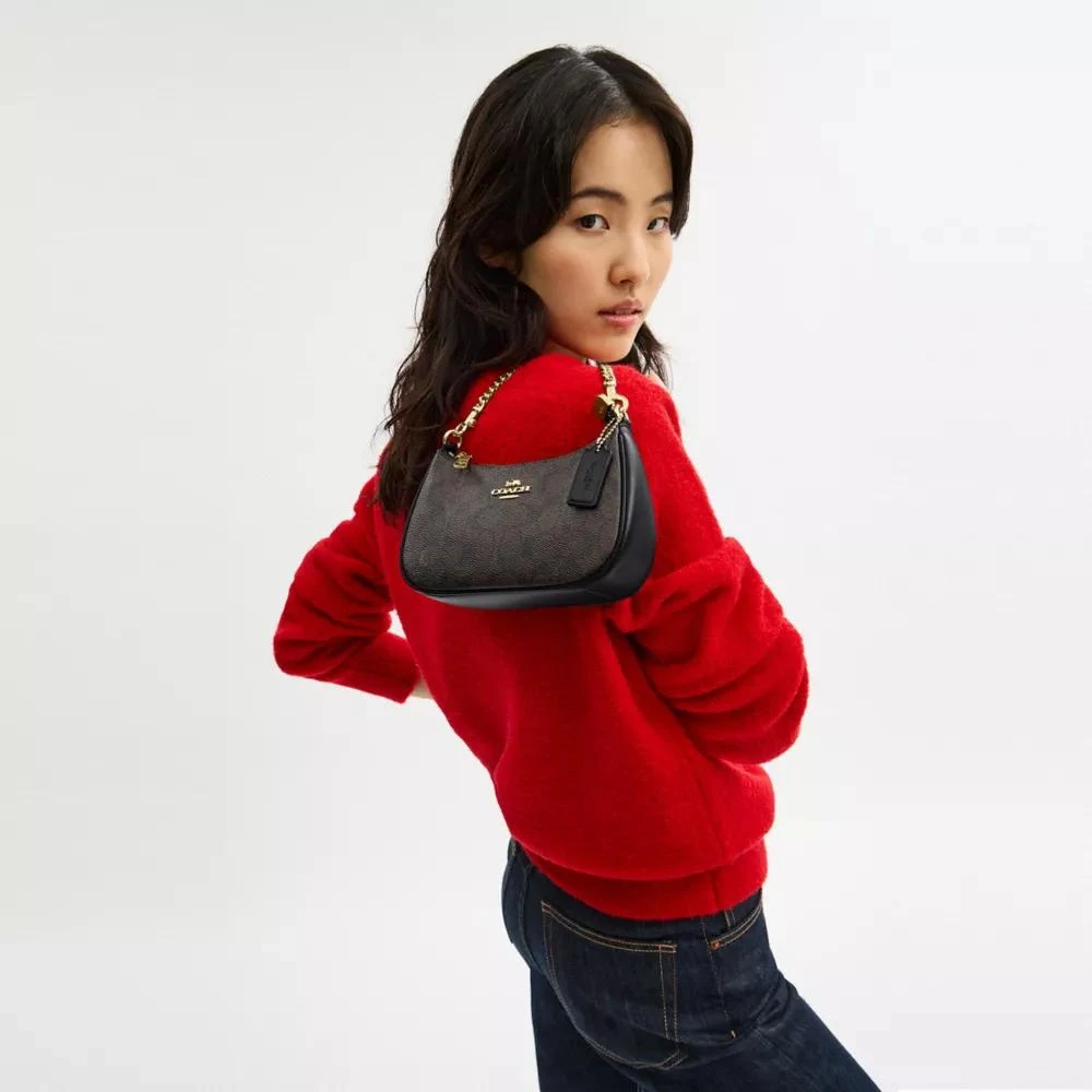 Coach Teri Mini Crossbody Bag In Signature Canvas 3