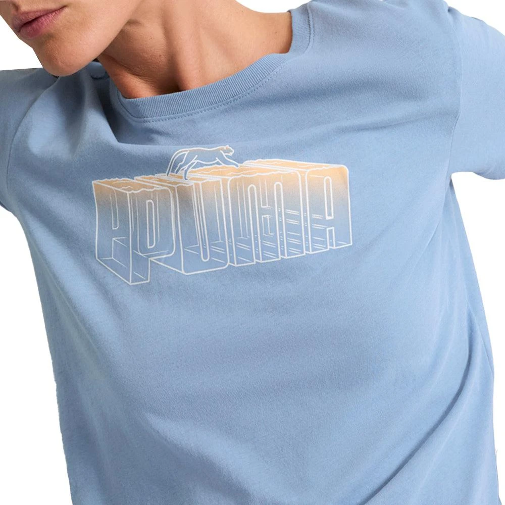Puma Novelty Fade Out Graphic Crew Neck Short Sleeve T-Shirt 4