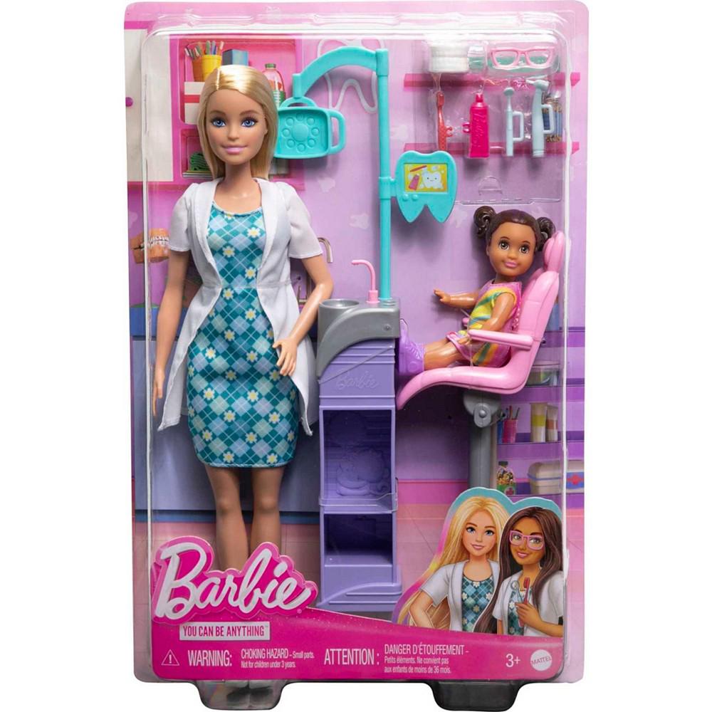 Barbie Careers Dentist Doll and Playset With Accessories, Barbie Toys