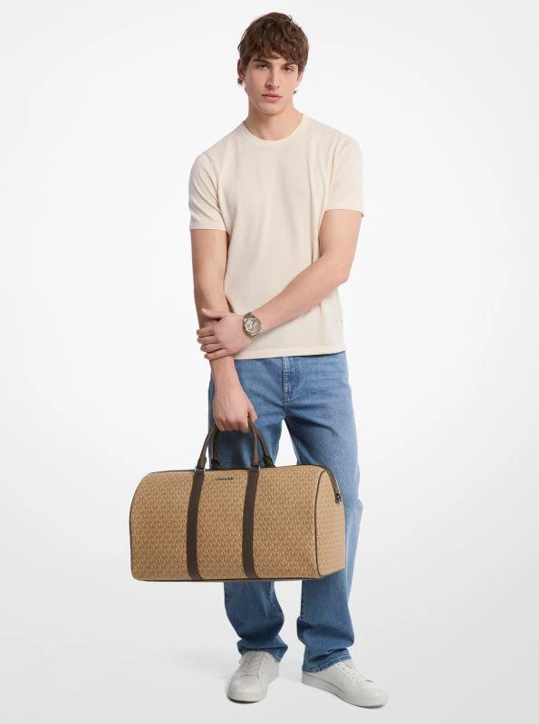 Michael Kors Harrison Logo Weekender Bag 3