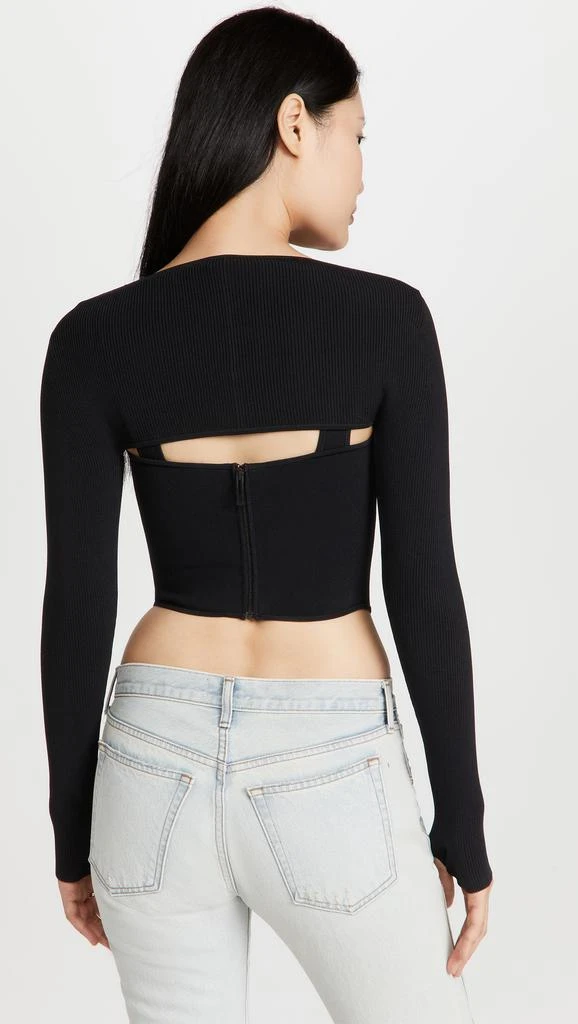 Dion Lee Pointelle Corset Top 2