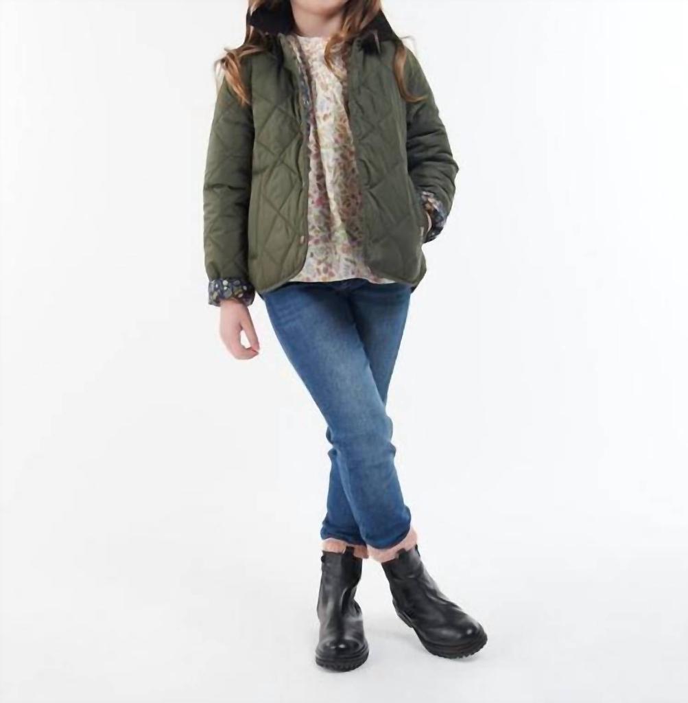 Barbour Barbour - Girls Foxley Reversible Quilt