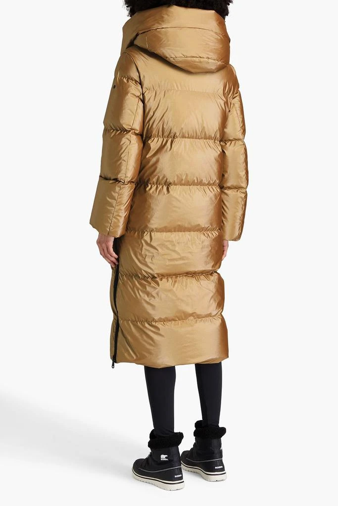 GOLDBERGH Jett quilted metallic hooded down coat 3