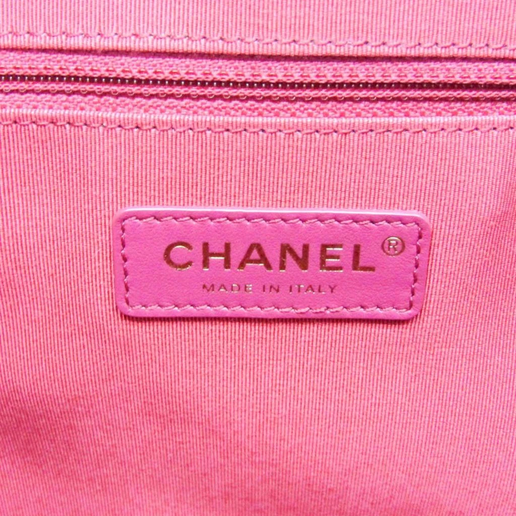 Chanel Chanel Black Leather Chain Tote Bag 7