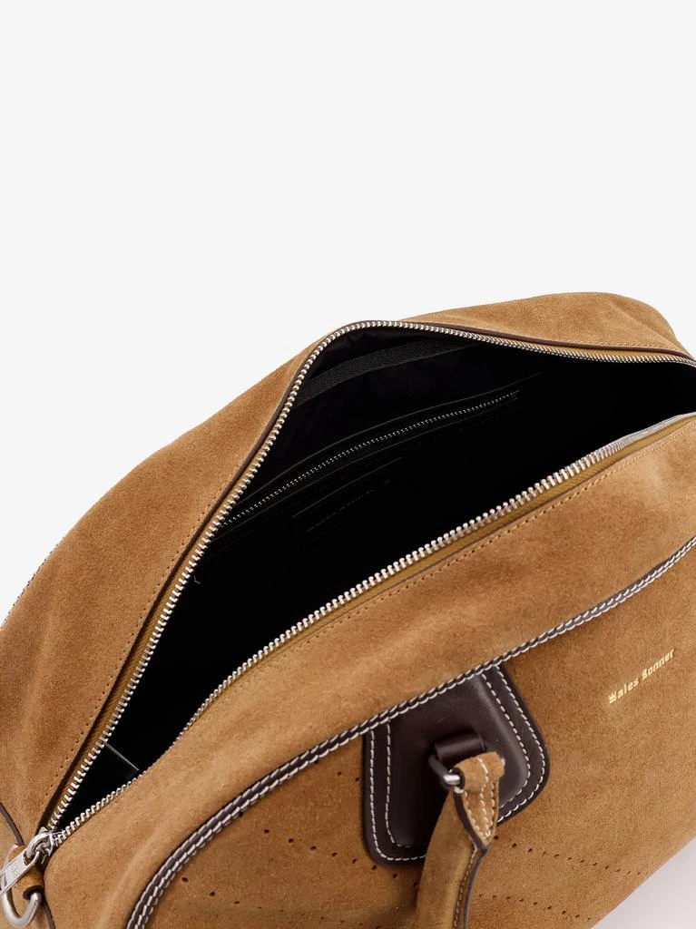 Adidas Suede travel bag with leather details 4