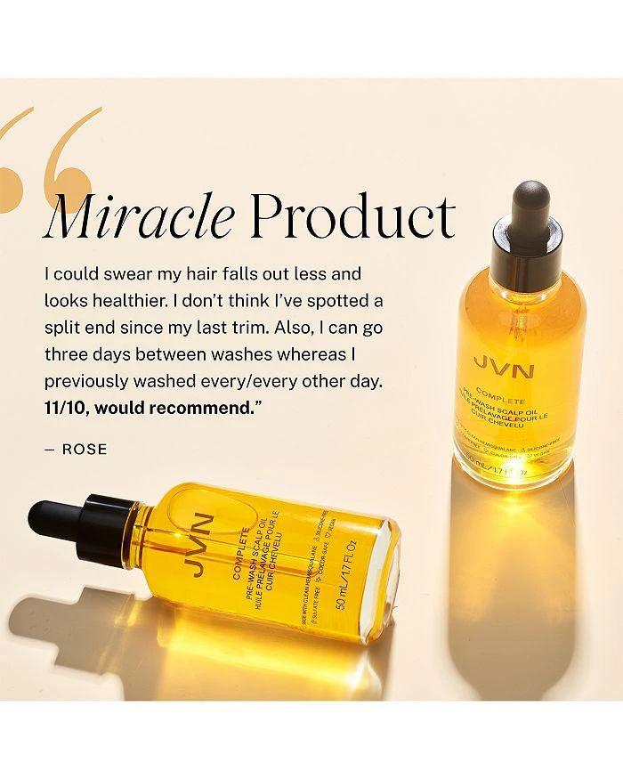 JVN Complete Pre Wash Scalp Oil 1.7 oz. 15