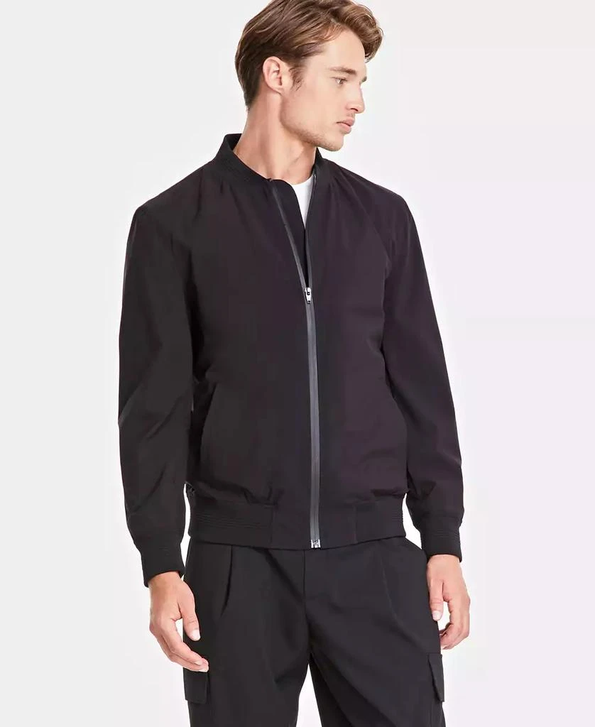 Alfani Men's Regular-Fit Water-Resistant Full-Zip Bomber Jacket, Created for Macy's 1