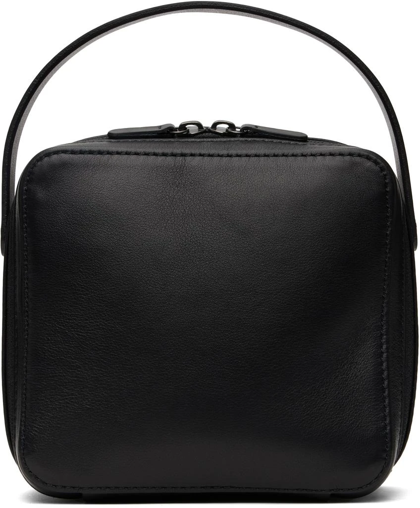AURALEE Black Leather Small Travel Case 1