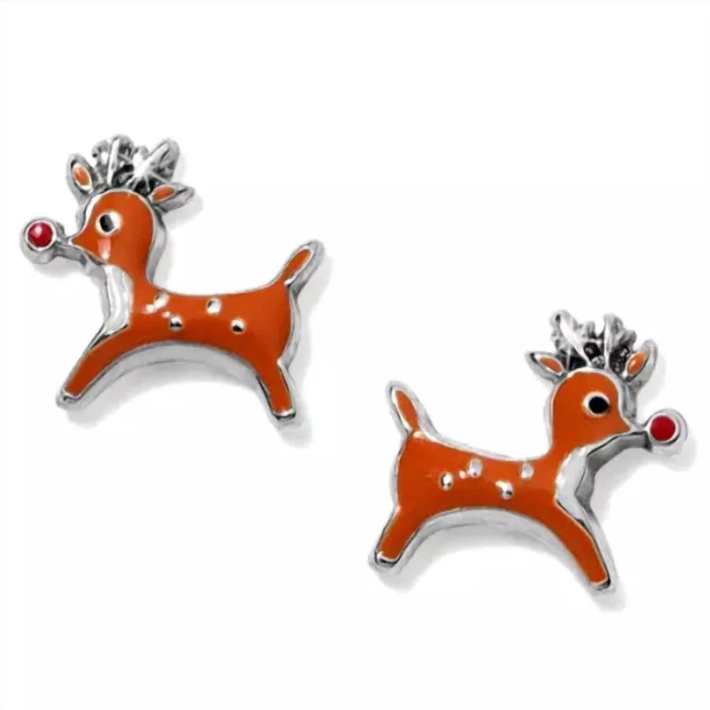 Brighton Brighton - Women's Santa's Reindeer Mini Post Earrings 1