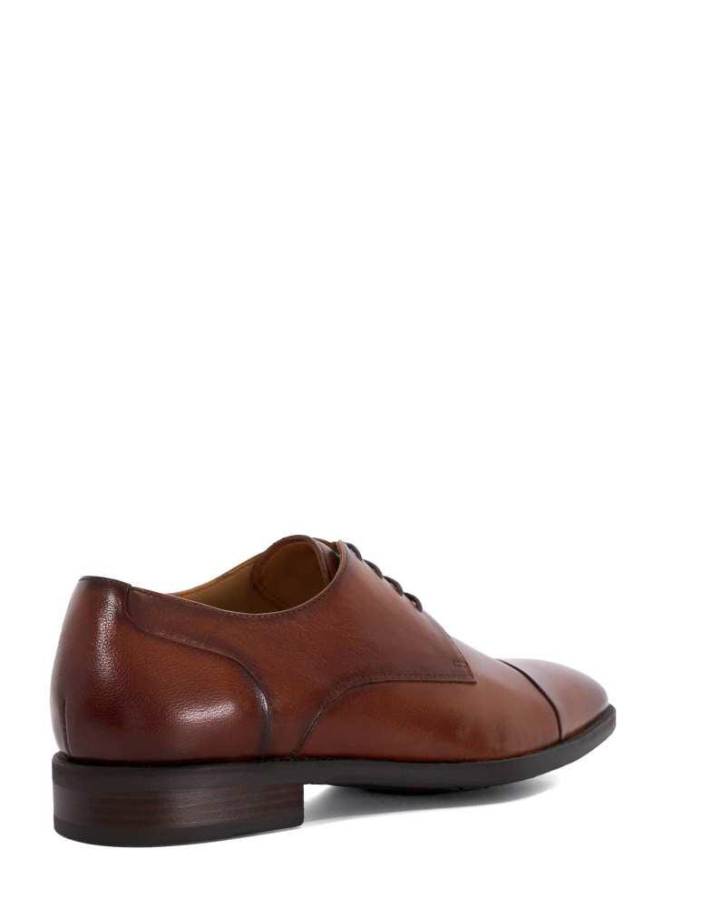 DUNE London Dune London Wide fit suffix in dark tan