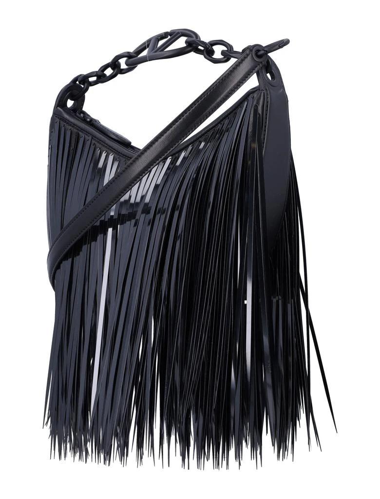Valentino VLOGO MOON MINI HOBO BAG WITH SEQUIN FRINGES 3