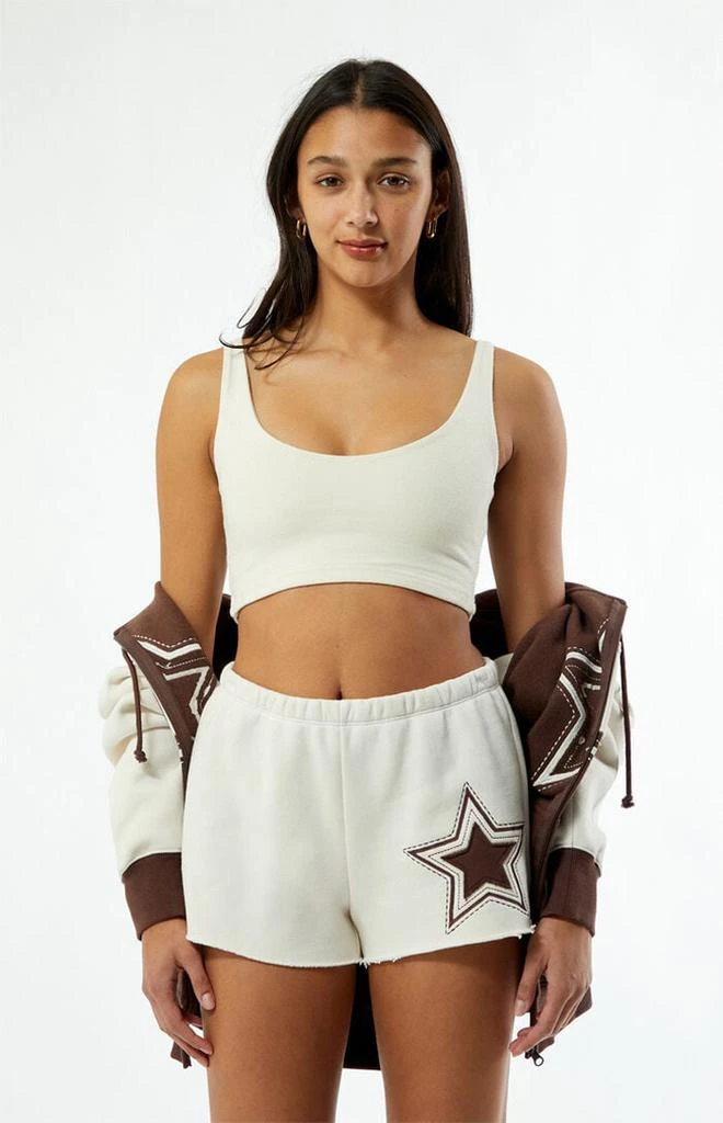 PacSun Starred Sweat Shorts 1
