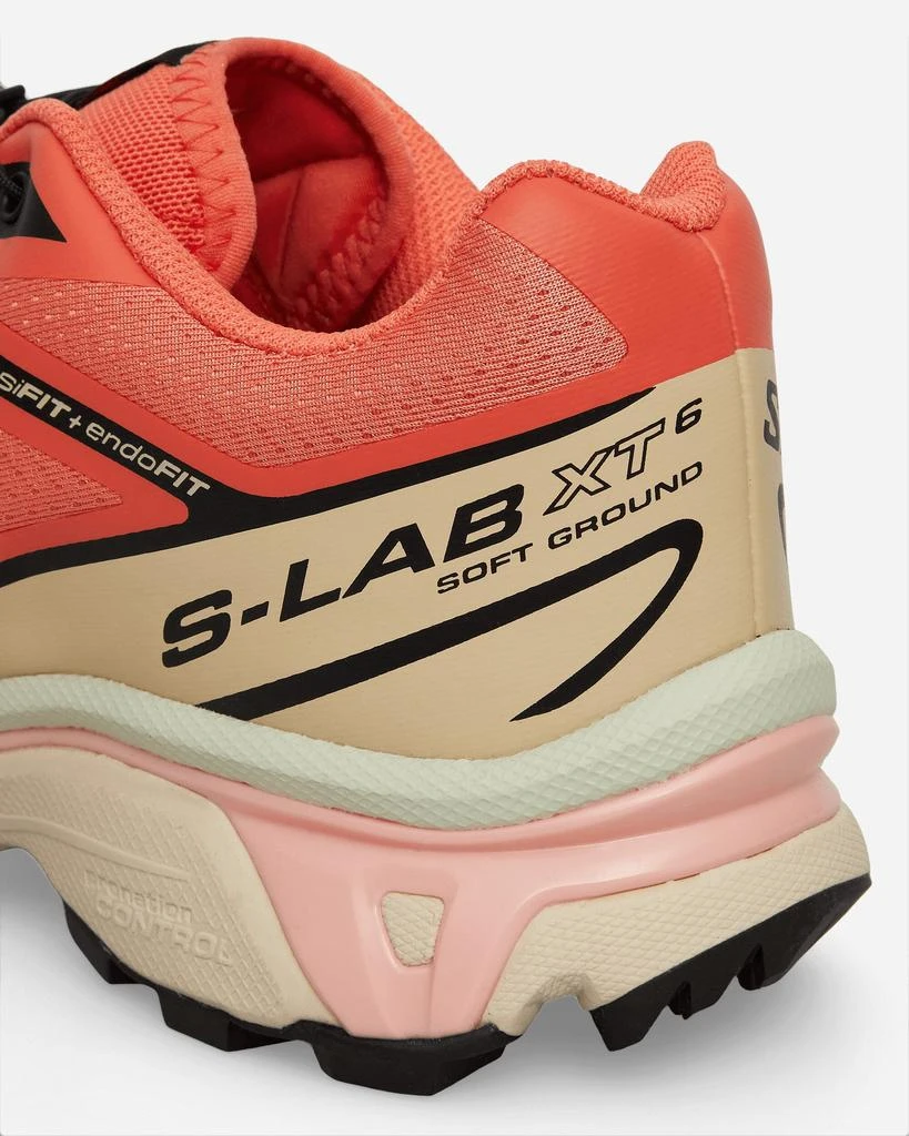 Salomon XT-6 Sneakers Living Coral / Black / Cement 6