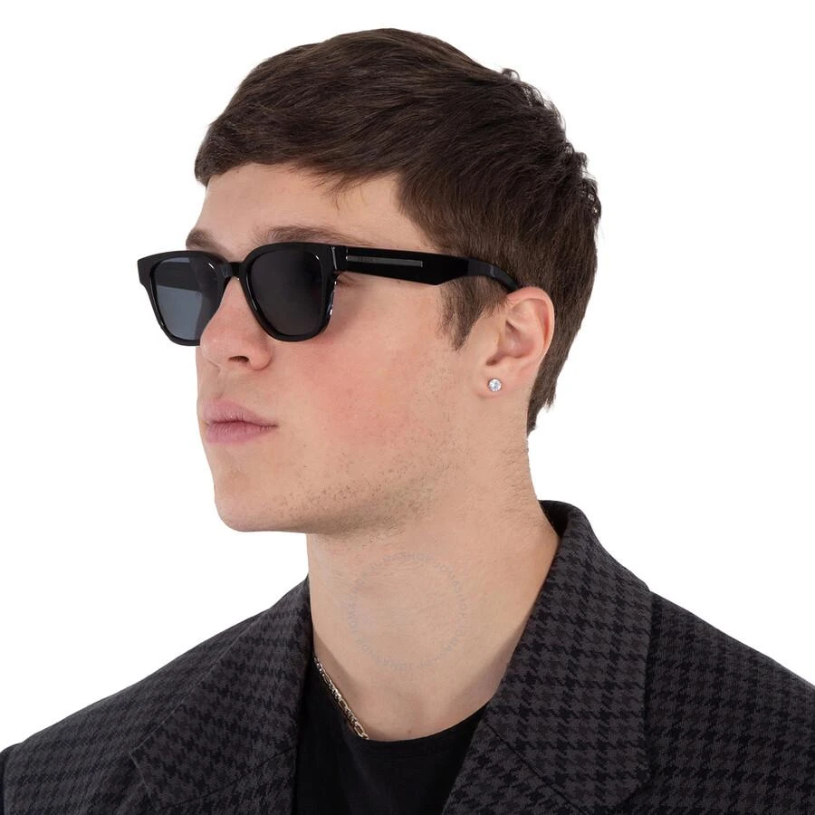 Prada Grey Square Men's Sunglasses PR A04S 16K07T 52 2