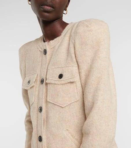 Isabel Marant Nelly wool-blend jacket 4