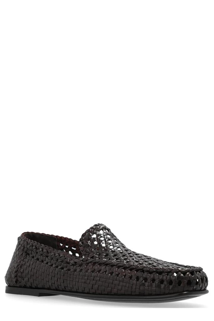 Dolce & Gabbana Dolce & Gabbana Hand-Woven Driver Loafers 2