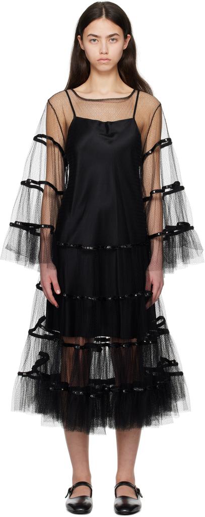 ワンピース BODE White Linen Blevoir Dress BODE WHITE LINEN BLEVOIR DRESS - Dresses & Skirts - BeyondStyle