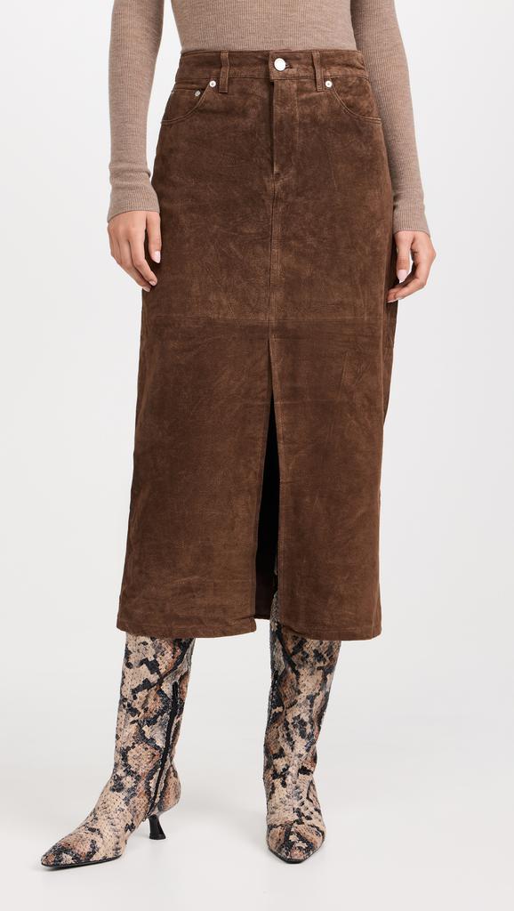 Blank NYC Black Coffee Skirt