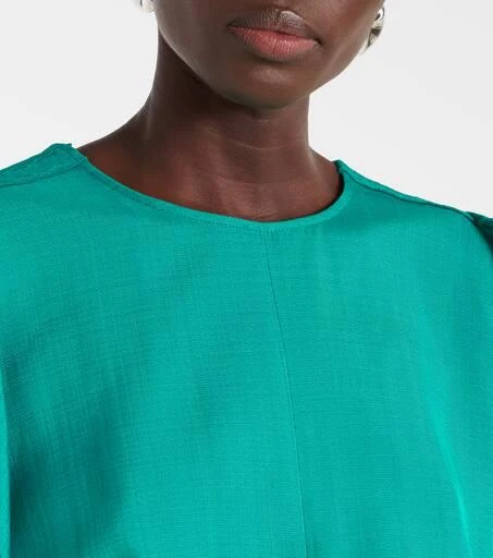 Victoria Beckham Gathered midi dress 4
