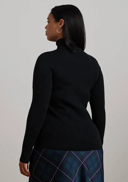 Ralph Lauren Ralph Lauren Plus Size Ribbed Turtleneck Sweater 2