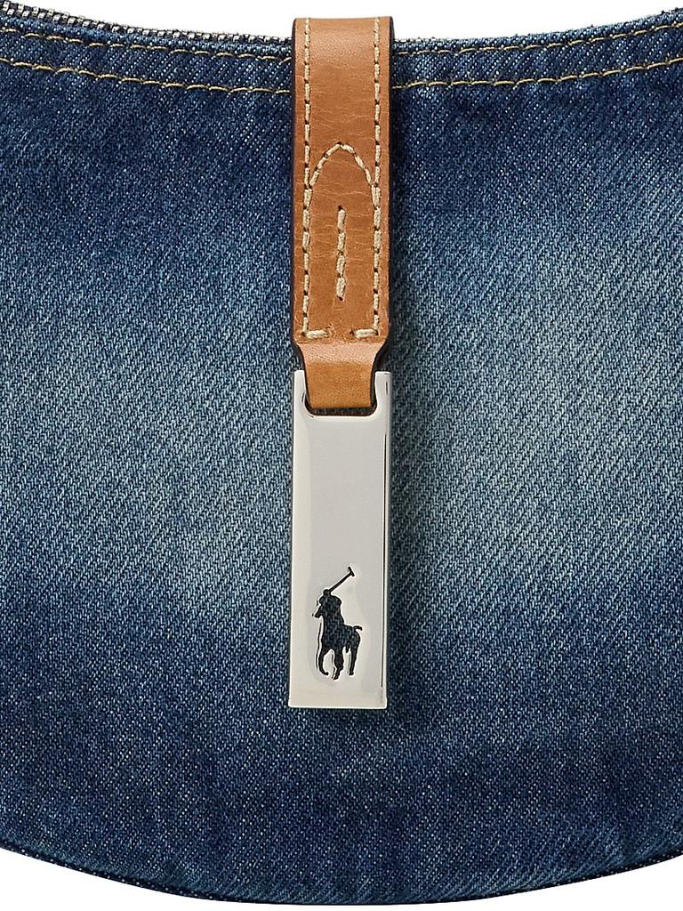 Ralph Lauren Mini Polo ID Denim Shoulder Bag - Shoulder Bags