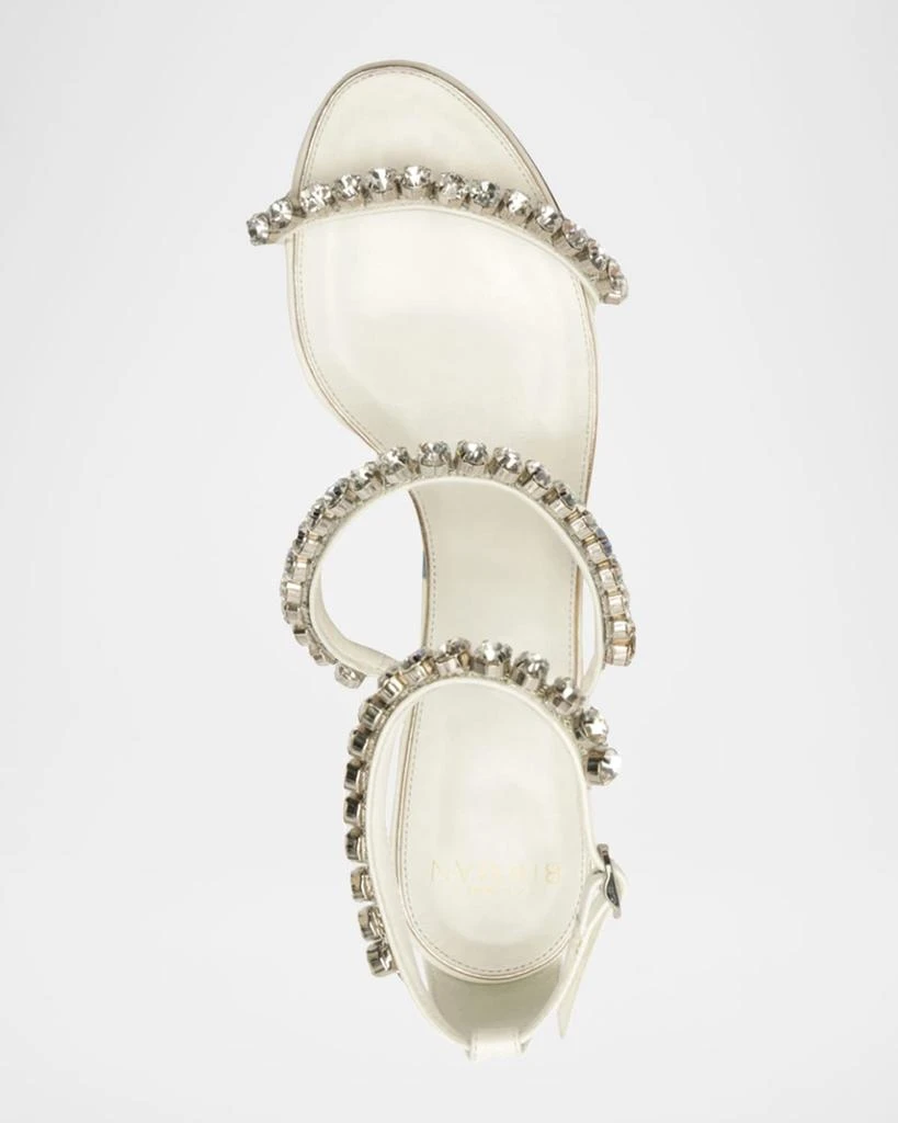 Alexandre Birman Alexa Crystal Bridal Pumps 5